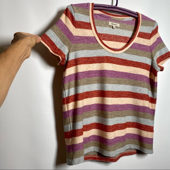 Mᴀᴅᴇᴡᴇʟʟ Aʟᴛᴏ Sᴄᴏᴏᴘ Nᴇᴄᴋ Tᴇᴇ ɪɴ Gʀᴀɴᴅᴀ Sᴛʀɪᴘᴇ - Picture 3 of 11